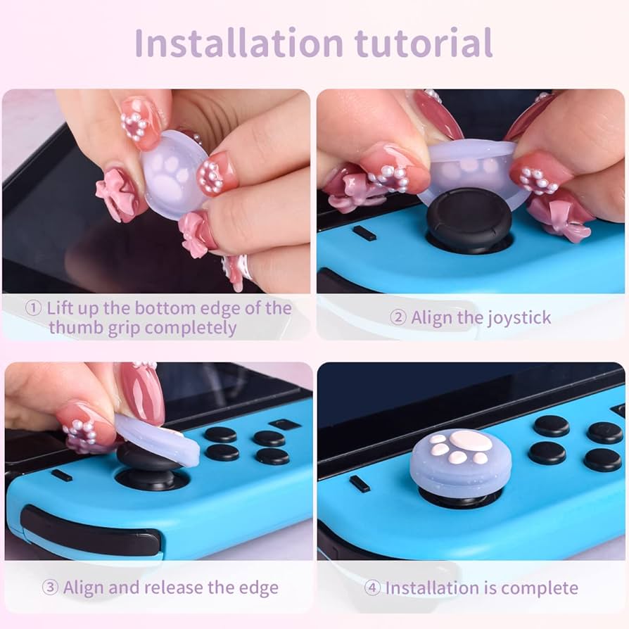 Nintendo Switch CAP Amazon.com: Thumb Grip Caps Compatible with Nintendo Switch